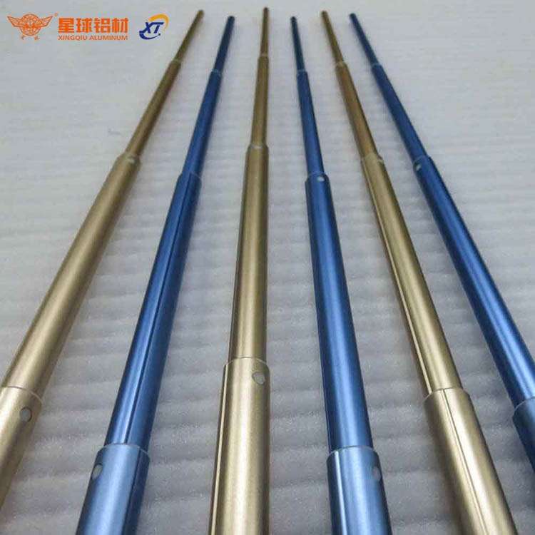 Telescopic Rod Portable Pen Rods Pocket Aluminum Alloy Spinning Rod Pole & Portable aluminum telescopic fishing pole